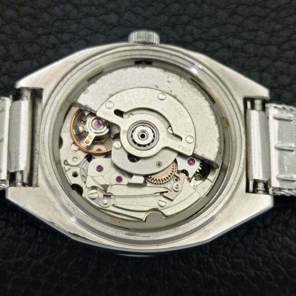 Vintage 1977 Citizen Automatic Womans Silver Watch W/daydate & Gold accents main image 6